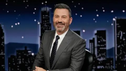 Jimmy Kimmel for now pulled from air due to disputed remarks regarding right-wing commentator Charlie Kirk