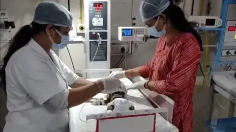 Baby Interred Alive in India Battles for Her Life