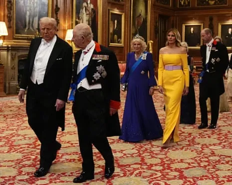 Royals Deploy Grand Welcome During Demonstrations; Jimmy Kimmel Taken Off Air Due To Kirk Remarks